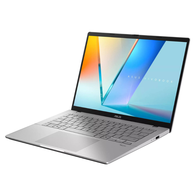 Asus Vivobook S14 (M3407); Copilot+ PC, 14" WUXGA Display, AMD Ryzen™ AI 5 330, 16GB RAM, 512GB SSD,  AMD Radeon™ Graphics, English-Arabic Keyboard, Windows 11 Home, M3407KA-SF109W
