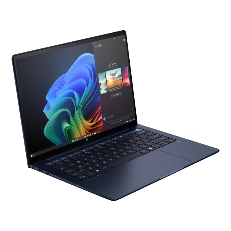 HP EliteBook Ultra G1i Notebook Next Gen AI PC (B66W6AT), 14" 2.8K OLED Touch Flip Display, Intel Core Ultra 7 258V, 32GB RAM, 1TB SSD, Intel Graphics, English Keyboard, Windows 11 Pro, B66W6AT#ABV