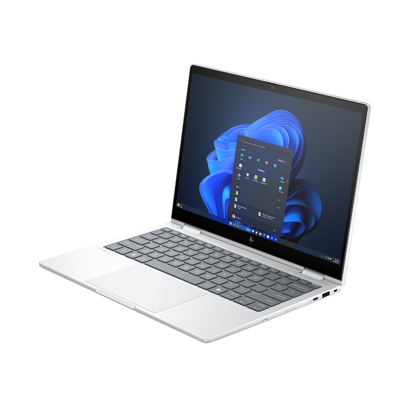 HP EliteBook 8 Flip G1 Notebook AI PC (AD4W7ET), 13.3" WUXGA Touch Flip Display, Intel Core Ultra 7 255U, 16GB RAM, 512GB SSD, Intel Graphics, English Keyboard, Windows 11 Pro, AD4W7ET#ABV