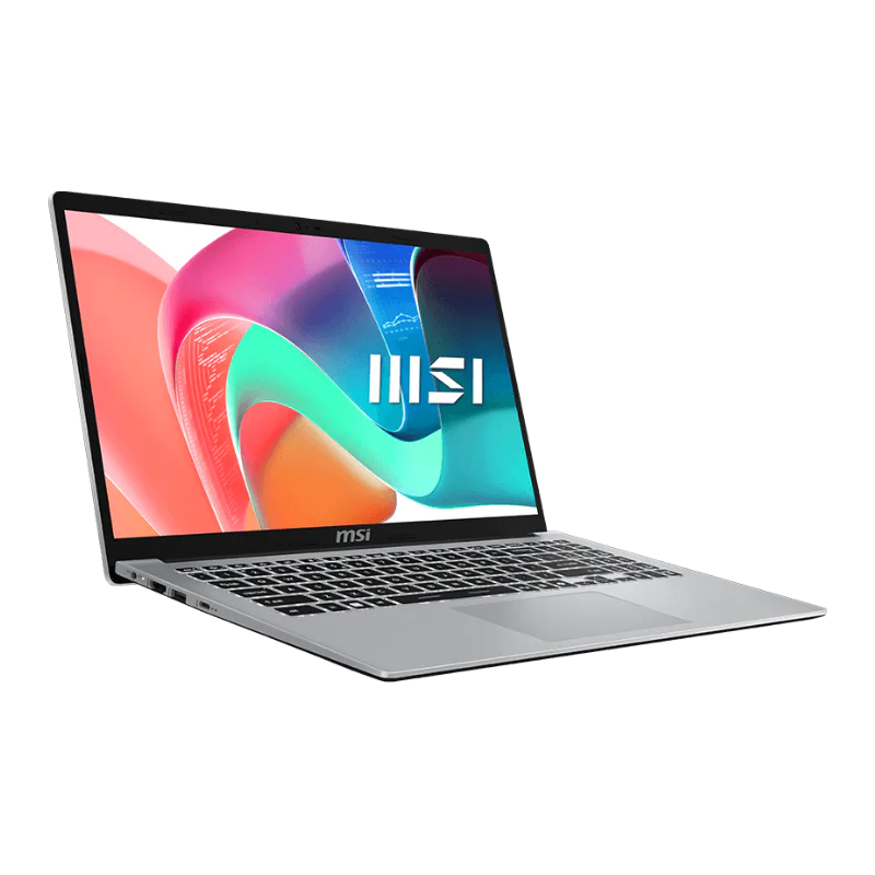 MSI MODERN 15 F1MG, 15.6" FHD, Intel Core 7 150U, 16GB RAM, 512GB SSD, Intel Graphics, English-Arabic Keyboard, Windows 11 Home, 9S7-15S122-860