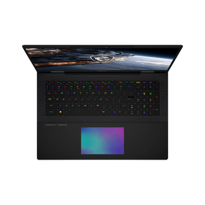 MSI Titan 18 HX A2WJ, 18" UHD+ Mini LED 240Hz Display, Ultra 9 290HX Plus, 64GB RAM, 2TB SSD, 24GB NVIDIA RTX 5090 Graphics, English-Arabic Keyboard, Windows 11 Home, 9S7-182411-1082