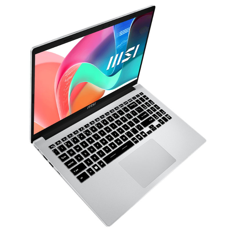 MSI MODERN 15 F1MG, 15.6" FHD, Intel Core 7 150U, 16GB RAM, 512GB SSD, Intel Graphics, English-Arabic Keyboard, Windows 11 Home, 9S7-15S122-860