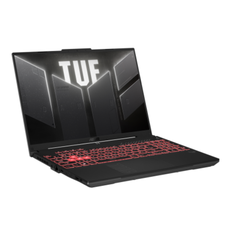 Asus TUF Gaming A16 (2024), 16.0" WUXGA 144Hz Display, AMD Ryzen 7 170, 16GB RAM, 1TB SSD, 6GB NVIDIA RTX 4050 Graphics, English-Arabic Keyboard, Windows 11 Home, FA607NUQ-RL001W