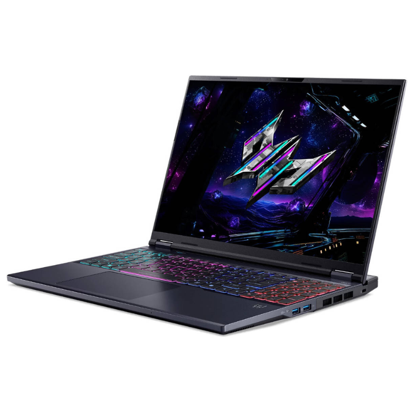 Acer Predator Helios Neo 16 AI, 16" WQXGA 180Hz Display, Intel Ultra 9 275HX, 16GB RAM, 1TB SSD, 8GB NVIDIA RTX5060 Graphics, Windows 11 Home, Eng-Arab Keyboard. NH.QVQEM.001