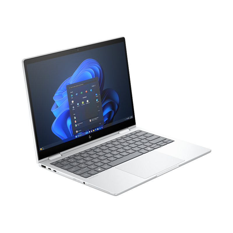 HP EliteBook 8 Flip G1 Notebook AI PC (AD4W7ET), 13.3" WUXGA Touch Flip Display, Intel Core Ultra 7 255U, 16GB RAM, 512GB SSD, Intel Graphics, English Keyboard, Windows 11 Pro, AD4W7ET#ABV