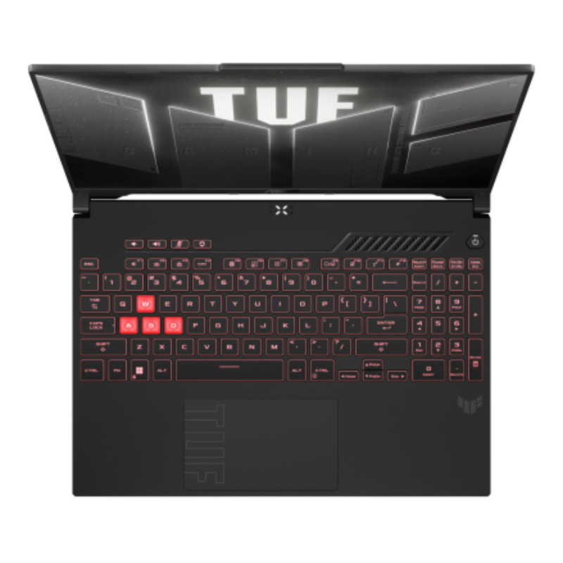 Asus TUF Gaming A16 (2024), 16.0" WUXGA 144Hz Display, AMD Ryzen 7 170, 16GB RAM, 1TB SSD, 6GB NVIDIA RTX 4050 Graphics, English-Arabic Keyboard, Windows 11 Home, FA607NUQ-RL001W