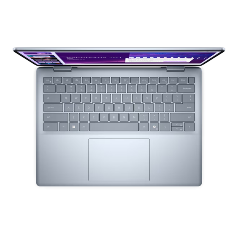 Dell 14 Plus 2-in-1, 14" Touch and Flip Display, Intel Core Ultra 7-256V, 16GB RAM, 1TB SSD, Intel Graphics, Eng-Arab Keyboard, Windows 11 Home, DB04250-109388