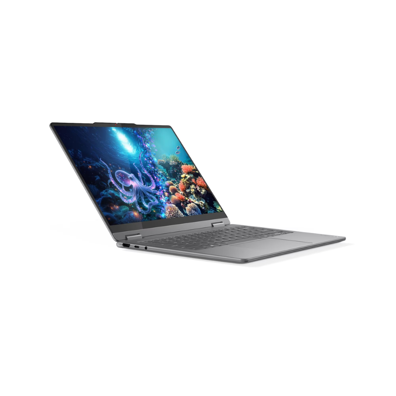 Lenovo Yoga 7 2-in-1 14ILL10, 14.0" 2.8K OLED Touch & Flip Display, Intel Ultra 7 258V, 32GB RAM, 1TB SSD, Intel ARC Graphics, English-Arabic Keyboard, Windows 11 Home, 83JQ003TAX