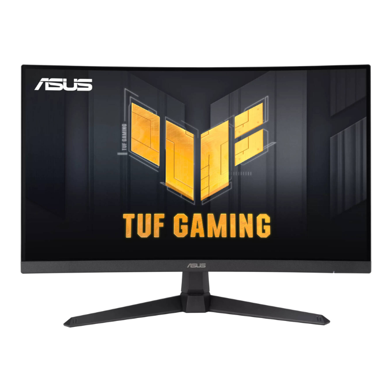 Asus TUF Gaming VG27VQ3B Gaming Monitor – 27 inch Full HD, Curved, 180Hz, ELMB SYNC, FreeSync, 1ms response time, 90% DCI-P3, DisplayWidget Center