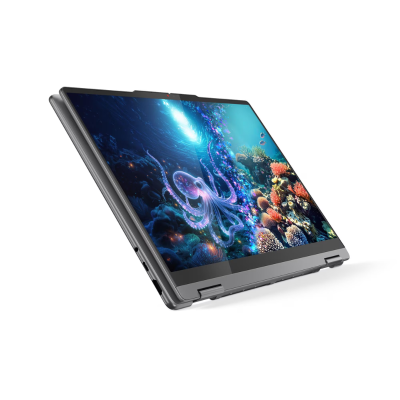 Lenovo Yoga 7 2-in-1 14ILL10, 14.0" 2.8K OLED Touch & Flip Display, Intel Ultra 7 258V, 32GB RAM, 1TB SSD, Intel ARC Graphics, English-Arabic Keyboard, Windows 11 Home, 83JQ003TAX