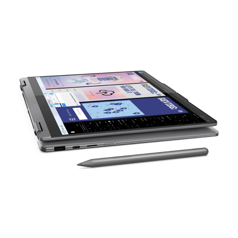 Lenovo Yoga 7 2-in-1 14ILL10, 14.0" 2.8K OLED Touch & Flip Display, Intel Ultra 7 258V, 32GB RAM, 1TB SSD, Intel ARC Graphics, English-Arabic Keyboard, Windows 11 Home, 83JQ003TAX