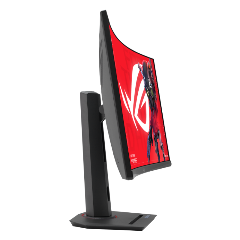 Asus ROG Strix XG32WCS USB Type-C Gaming Monitor – 32-inch (31.5 viewable), Curved, 180Hz (Above 144Hz), 1ms (GTG), Fast VA, Extreme Low Motion Blur Sync, USB Type-C, FreeSync, DisplayWidget Center, tripod socket, HDR