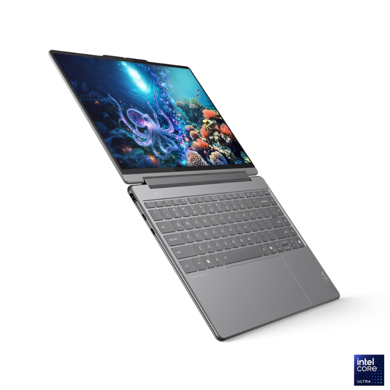 Lenovo Yoga 9 2-in-1 14ILL10, 14" 2.8K OLED Touch N' Flip Display, Intel Core Ultra 7 256V, 32GB RAM, 1TB SSD, Intel Graphics, English-Arabic Keyboard, Windows 11 Home, 83LC0013AX