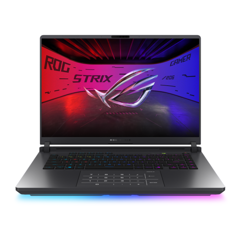 Asus ROG Strix G16, 16" 2.5K WQXGA  Display, Intel Core Ultra 9-275HX, 32GB RAM, 1TB SSD, 8GB NVIDIA RTX 5070, English-Arabic Keyboard, Window 11 Home, G615LP-G1S1621W