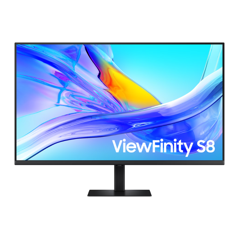 Samsung 37" ViewFinity Monitor S8 S8UD 4K 60Hz with USB Type Cr, LS37D800UAMXUE