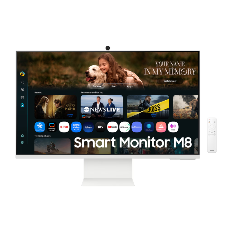 Samsung 32" Smart Monitor M8 M80F 4K Samsung Vision AI, LS32FM801UMXUE