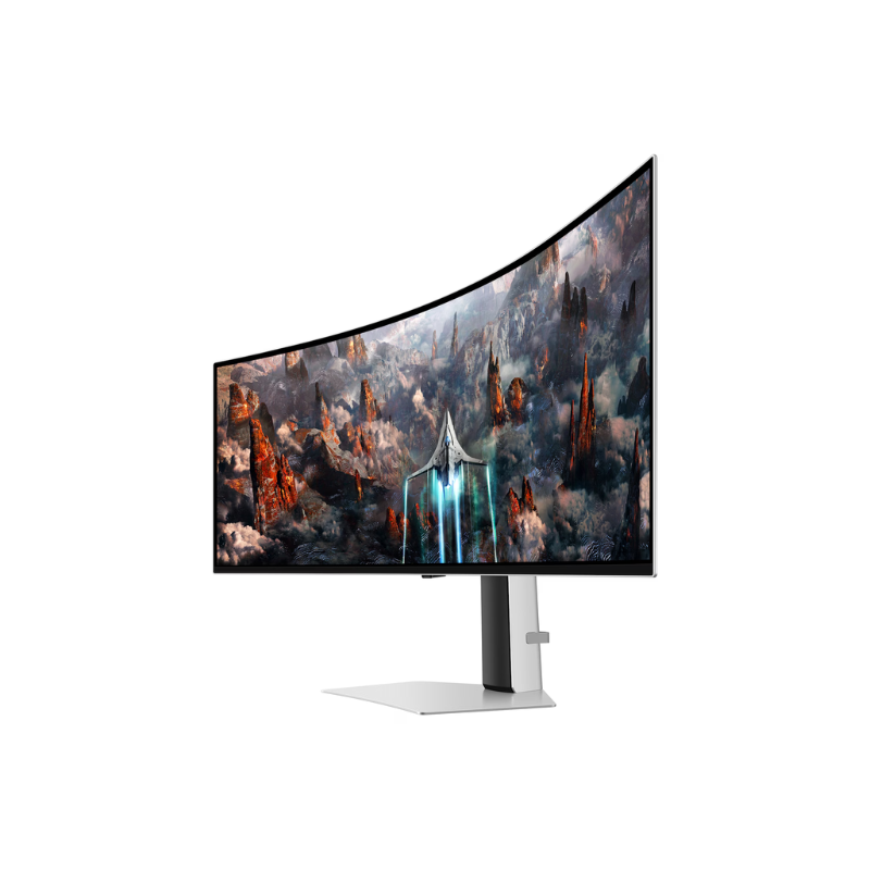 Samsung 49" Odyssey OLED G9 G93SC DQHD(5120 x 1440) Curved Monitor, 0.03MS, 240Hz, HDMI, DP, Height/Tilt, Adjustable, LS49CG934SMXUE