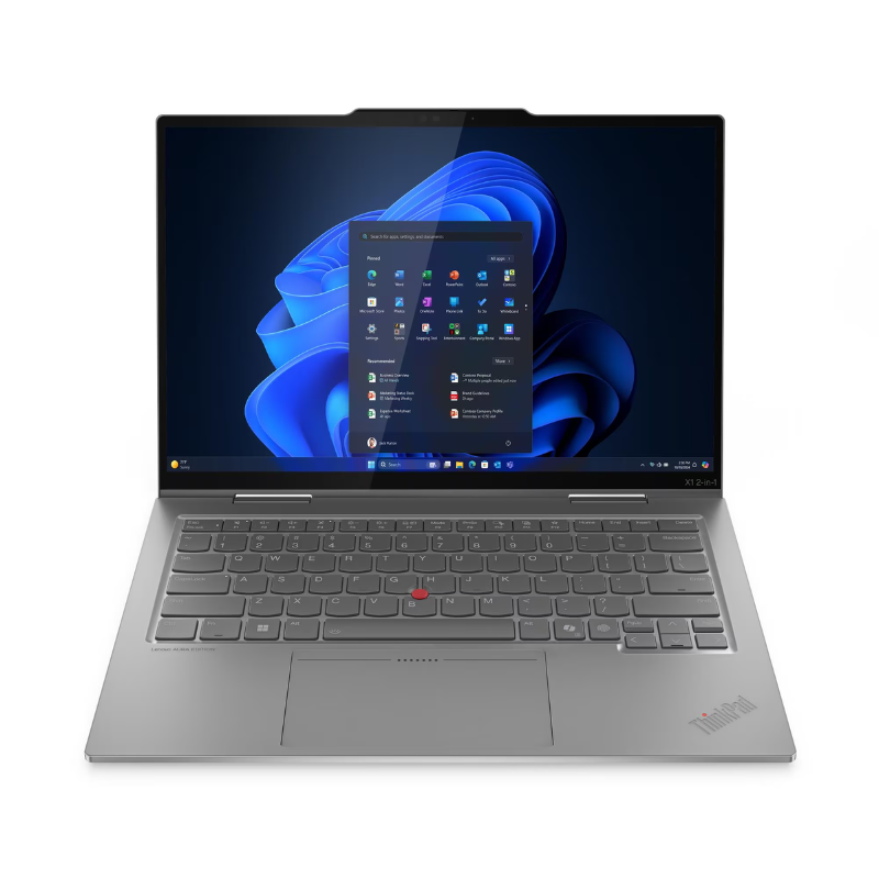 Lenovo Thinkpad X1 2-in1 Gen 10 Aura Edition, 14" WUXGA TOUCH Display, Intel Core Ultra 7 255U, 32GB RAM, 1TB SSD, Intel Arc Graphics, English-Arabic Keyboard, Windows 11 Pro, 21Q00008GR