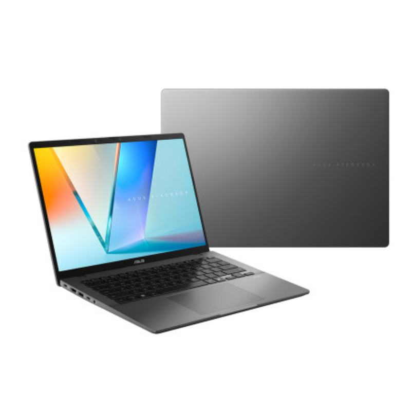 Asus Vivobook S14 (S3407QA) Copilot+ PC, 14.0" FHD Display, Snapdragon X X1 26 100, 16GB RAM, 1TB SSD, Intel® UHD Graphics, English-Arabic Keyboard, Window 11 Home, S3407QA-KP014W