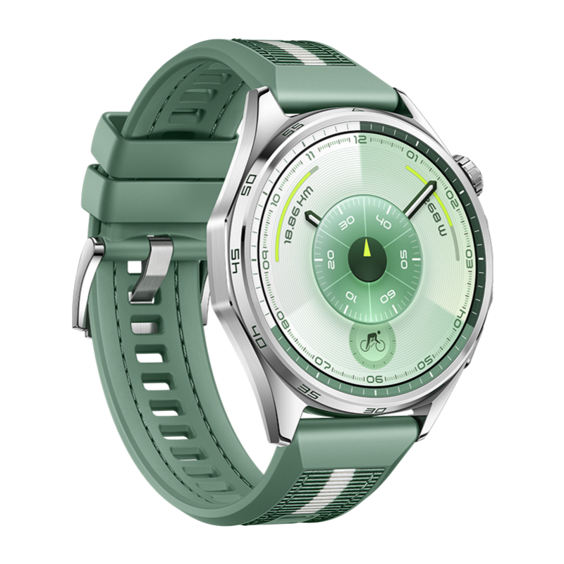 Huawei Watch GT 6 46mm, 1.47" AMOLED Display, Wrist-based Cycling Power, Up to 21-Day Battery Life, Multi-Dimensional Emotional Wellbeing, UAE Version