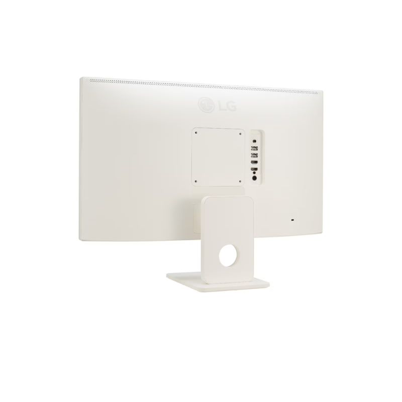 LG 24" Full HD IPS Smart Display Monitor, webOS, ThinQ Home Dashboard , Magic Remote,  25SR50F-W
