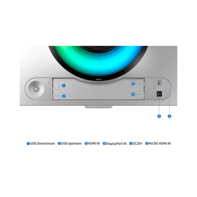 Samsung 49" Odyssey OLED G9 G93SC DQHD(5120 x 1440) Curved Monitor, 0.03MS, 240Hz, HDMI, DP, Height/Tilt, Adjustable, LS49CG934SMXUE