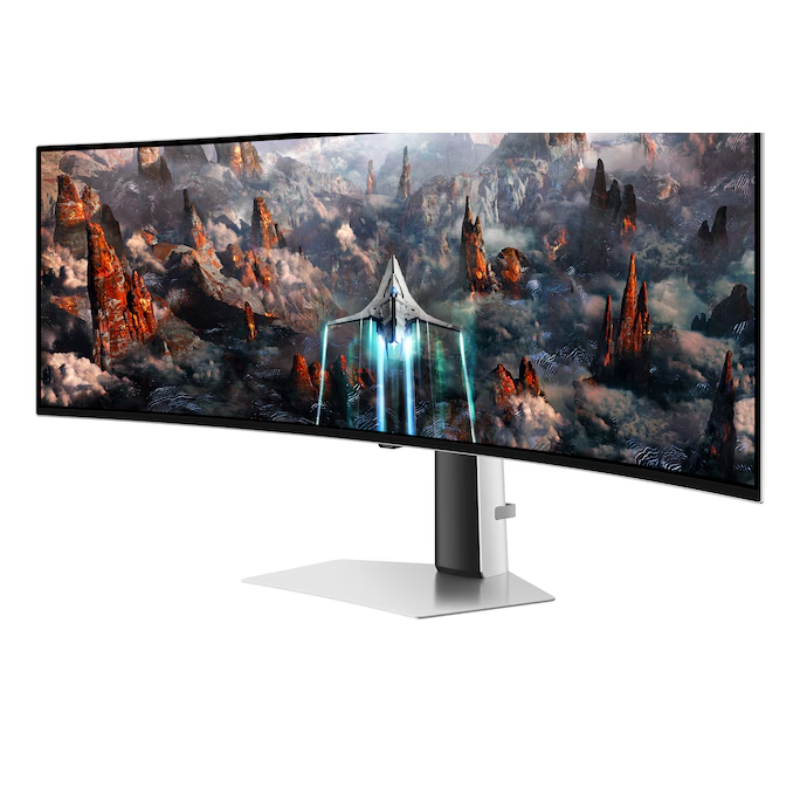 Samsung 49" Odyssey OLED G9 G93SC DQHD(5120 x 1440) Curved Monitor, 0.03MS, 240Hz, HDMI, DP, Height/Tilt, Adjustable, LS49CG934SMXUE