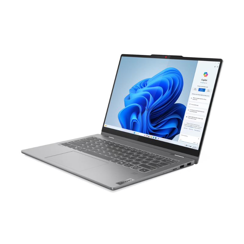 Lenovo IdeaPad 5 2-in-1 14IRU9, 14" WUXGA Touch N' Flip, Intel Core 5 120U, 16GB RAM, 512GB SSD,  Intel HD Graphics, DOS, English Keyboard, 83DT0070PS