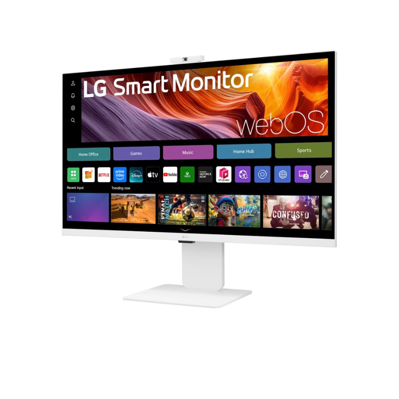 LG 31.5" 31.5-inch IPS Smart Monitor with 4K UHD resolution and webOS system, 32U850SA-W