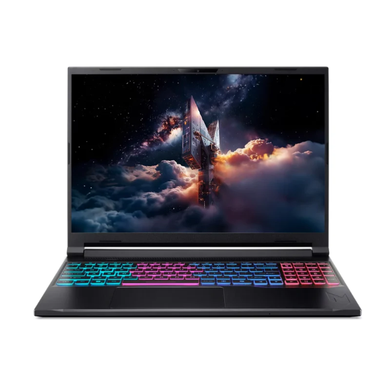 Acer Nitro V16S, 16" WQXGA 180Hz Display, Intel Core 9 270H, 16GB RAM, 1TB SSD, 8GB NDIVIA GeForce RTX 5070, Eng-Arab Keyboard, Windows 11 Home, NH.QXDEM.001