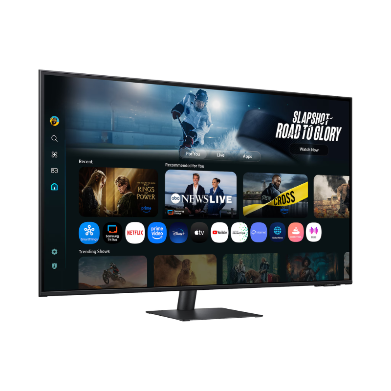 Samsung 43" Smart Monitor M7 M70F 4K 60Hz AI Features, with USB Type C, LS43FM702UMXUE