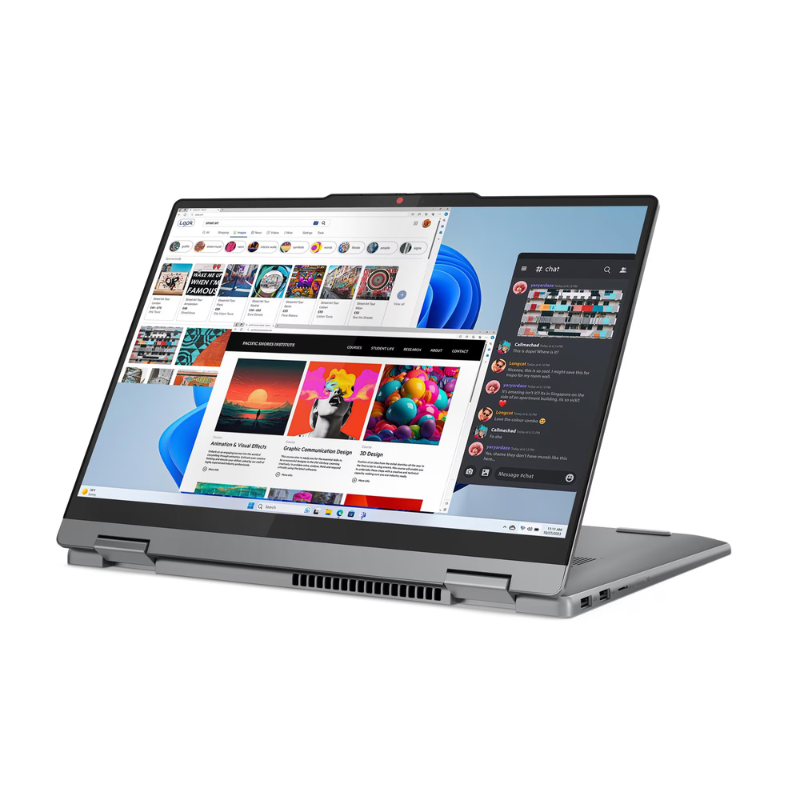 Lenovo IdeaPad 5 2-in-1 14IRU9, 14" WUXGA Touch N' Flip, Intel Core 5 120U, 16GB RAM, 512GB SSD,  Intel HD Graphics, DOS, English Keyboard, 83DT0070PS