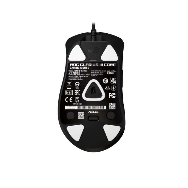 Asus ROG Gladius III Core Gaming Mouse - 90MP04E0-BMUA00