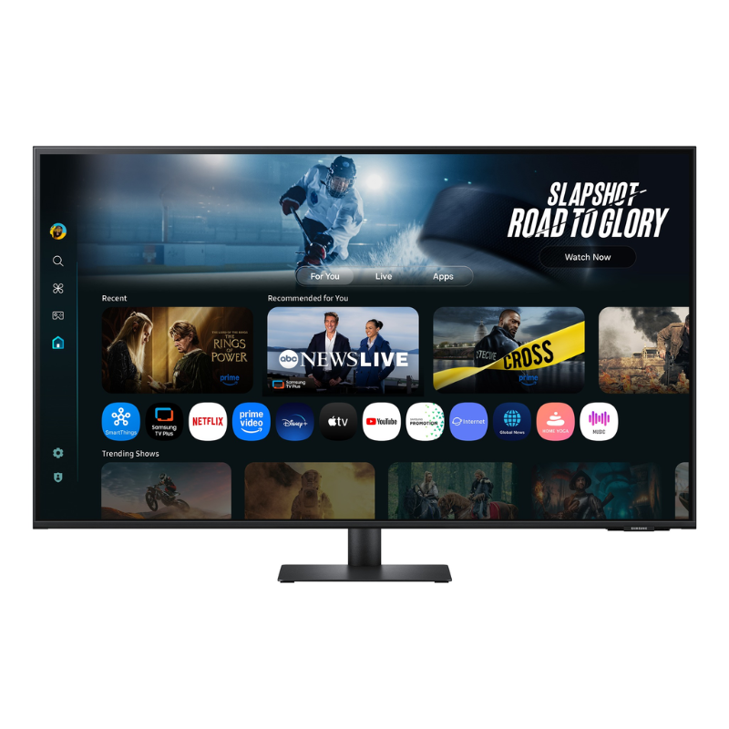 Samsung 43" Smart Monitor M7 M70F 4K 60Hz AI Features, with USB Type C, LS43FM702UMXUE