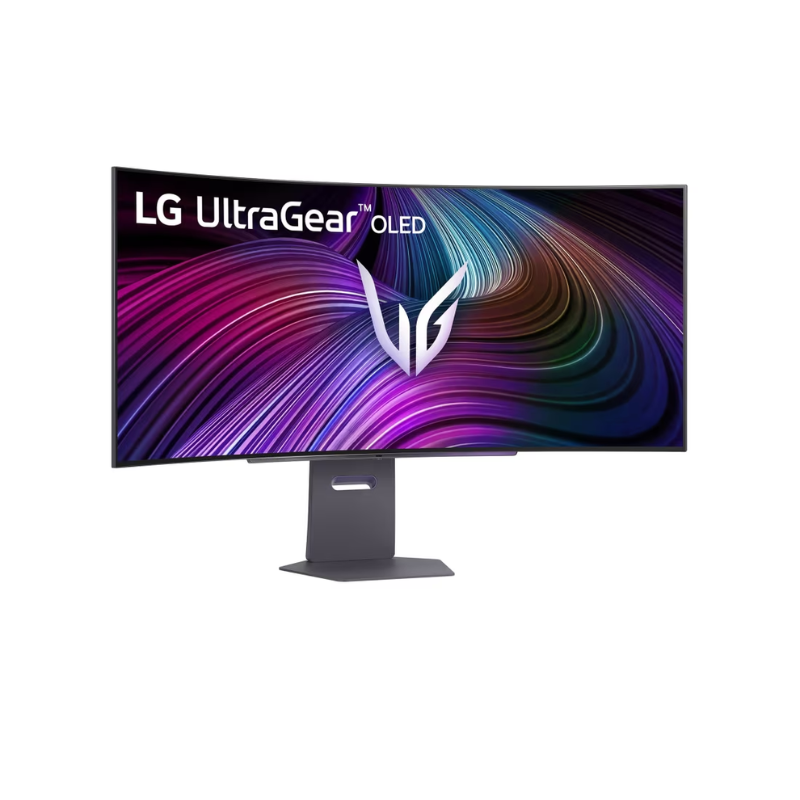 LG 45" OLED 240Hz WQHD Curved Smart Gaming Monitor with 240Hz refresh rate/ 0.03ms (GtG) response time, 45GX90SA-B