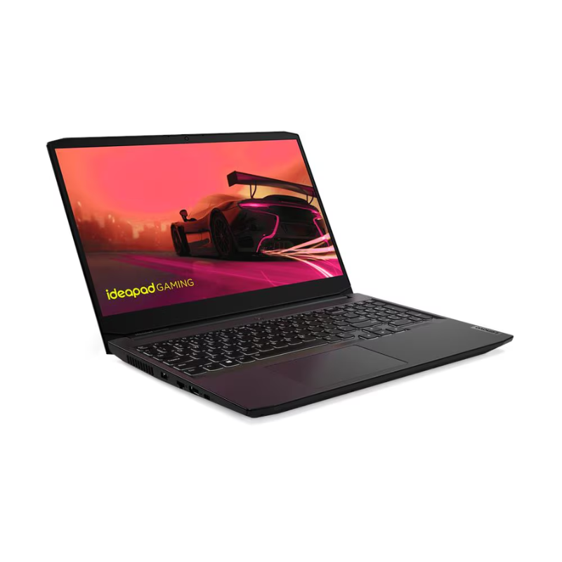 Lenovo IdeaPad Gaming 3 15ACH6, 15.6" 144Hz FHD, AMD Ryzen 5 5500H, 8GB RAM, 512GB SSD, 4GB NVIDIA GeForce RTX 2050, Win 11 Home, Eng-Arab Keyboard, 82K202CRAX