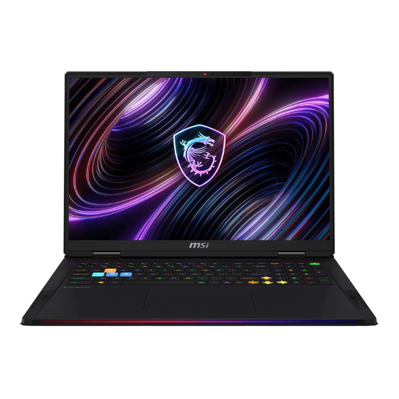 MSI Raider 18 Max HX A2WI, 18" UHD+ Display, Intel Core Ultra 9-290HX, 32GB RAM, 2TB SSD, 16GB NVIDIA GeForce RTX 5080 Graphics, Eng/Arab Keyboard, Windows 11 Home, 9S7-182462-1083