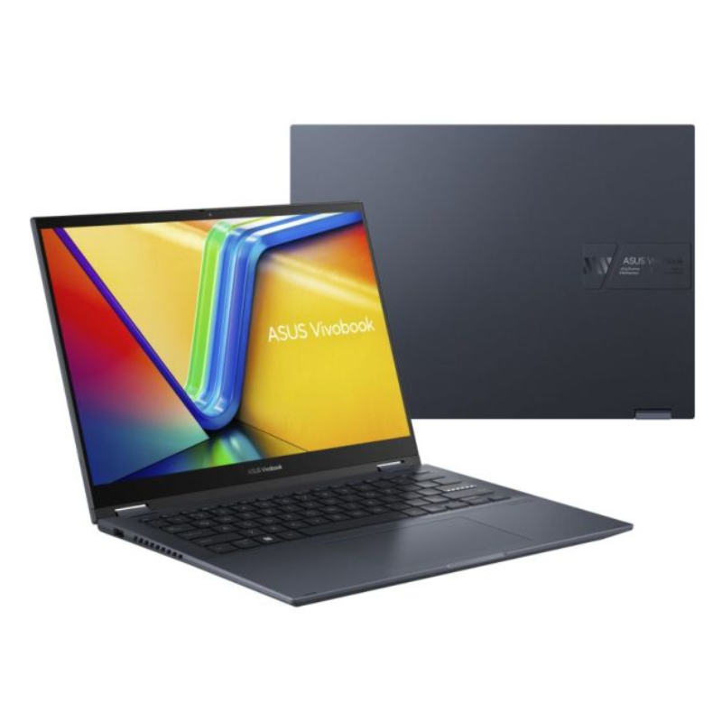 ASUS Vivobook S 14 Flip (TP3402YA) 2-in-1 Laptop, 14.0" WUXGA Touch N Flip Display, AMD Ryzen™ 7 7730U, 16GB RAM, 1T SSD,AMD Radeon™ Graphics, Window 11 Home, English-Arabic Keyboard, Blue, TN3402YA-LZ159W