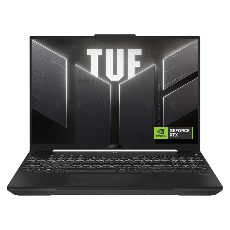 Asus TUF Gaming F16 (FX607VU), 16" FHD IPS Anti-glare Display, Intel Core i7-13620H, 16GB RAM, 1T SSD, 6GB NVIDIA® GeForce RTX™ 4050 Graphics, English-Arabic Keyboard, Windows 11 Home, FX607VU-RL031W
