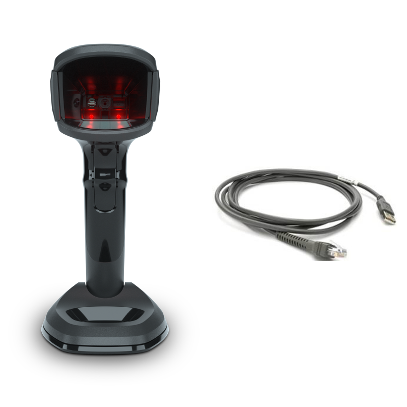 Zebra DS9908 Omni Directional Presentation Barcode Scanner (2D, 1D, QR Code, Postal and Mobile Phone Barcode)