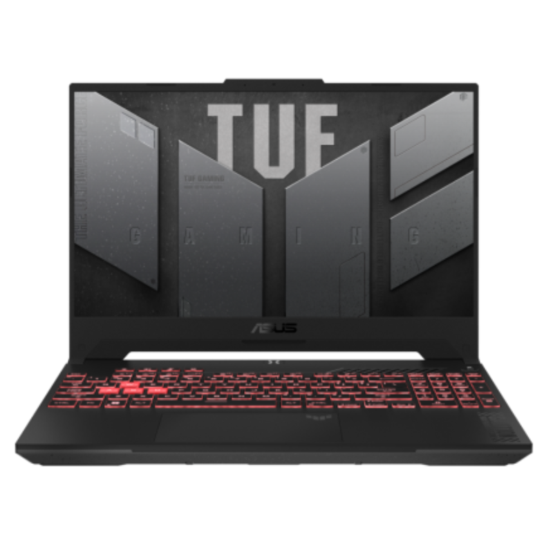 Asus TUF Gaming A15, 15.6" FHD Display, AMD R7 7435HS, 16GB RAM, 1T SSD, 8GB NVIDIA GeForce RTX 4060, English-Arabic Keyboard, Windows 11 Home, FA507NVR-LP023W
