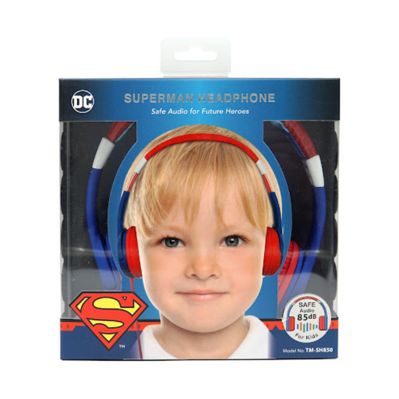 SUPERMAN Kids Wired Headphone with Mic | SKU: TM-SH850
