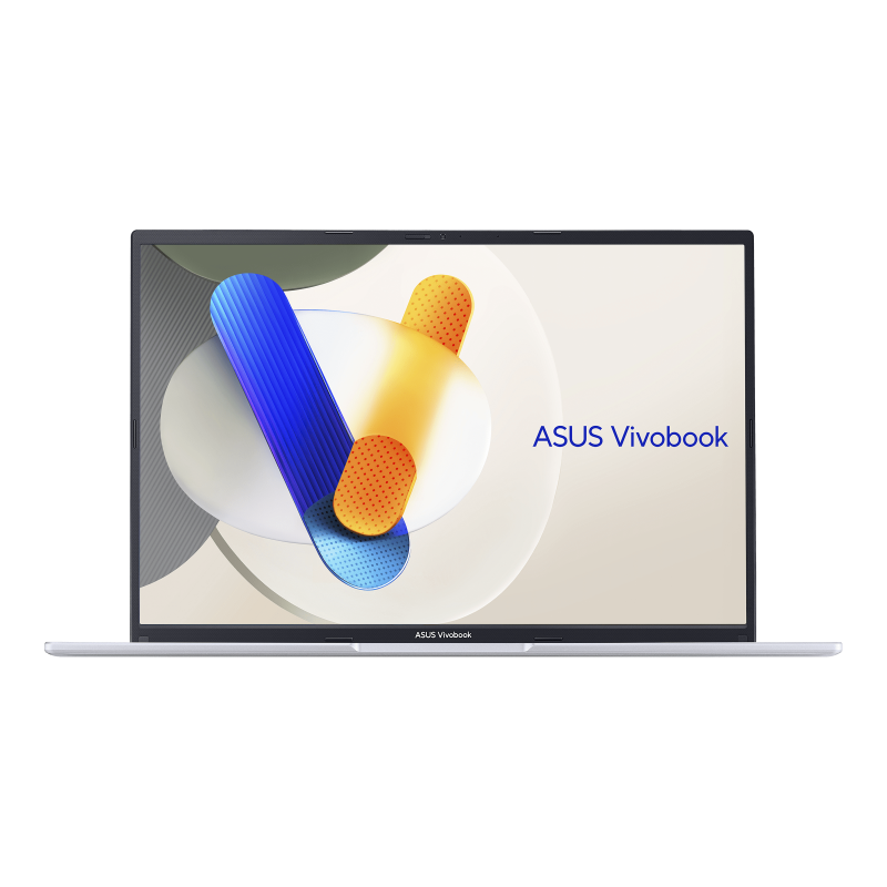 ASUS Vivobook 16 OLED (X1605), 16" 120 Hz1 OLED HDR Display, Intel® Core™ 7 N150U, 16GB RAM, 1T SSD, Intel® Graphics, English / Arabic Keyboard, Windows 11 Home, Cool Silver, X1605VAP-MB048W