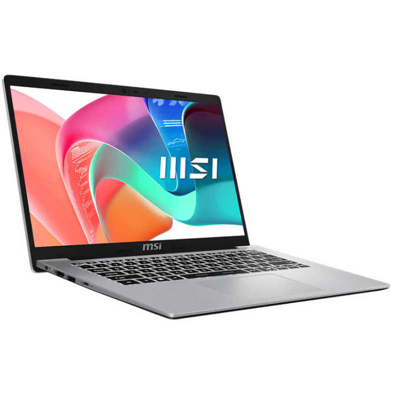 MSI Modern 14 F13MG, 14" FHD IPS Display, Intel Core i5 1335U, 8GB RAM, 512GB SSD, Intel Graphics, English-Arabic Keyboard, Window 11 Home, 9S7-14S122-053