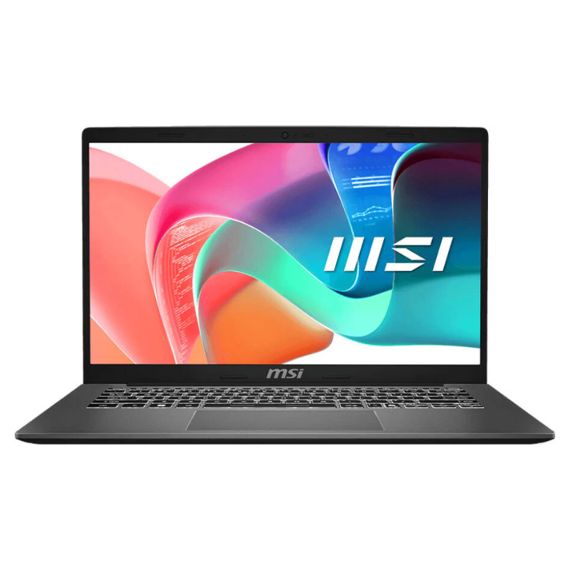 MSI MODERN 14 F13MG, 14" FHD IPS Display, Intel Core i3 1315U, 8GB RAM, 512GBSSD, Intel Graphics, English-Arabic Keyboard, Window 11 Home, 9S7-14S121-052