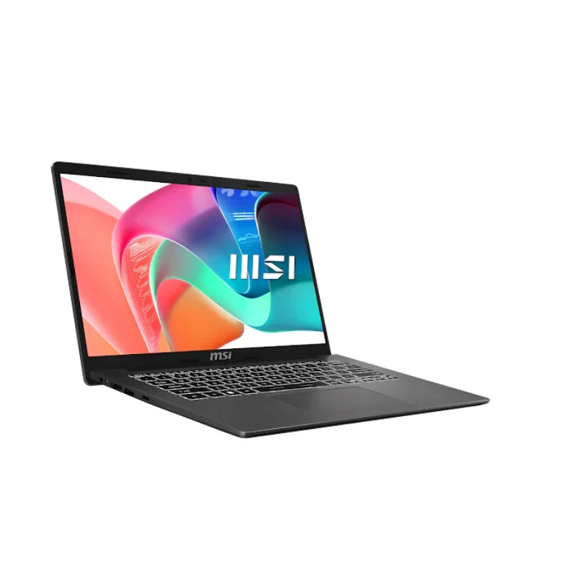 MSI Modern 14 F13MG, 14" FHD IPS Display, Intel Core i7 1335U, 16GB RAM, 512GB SSD, Intel Graphics, English-Arabic Keyboard, Window 11 Home, 9S7-14S121-051