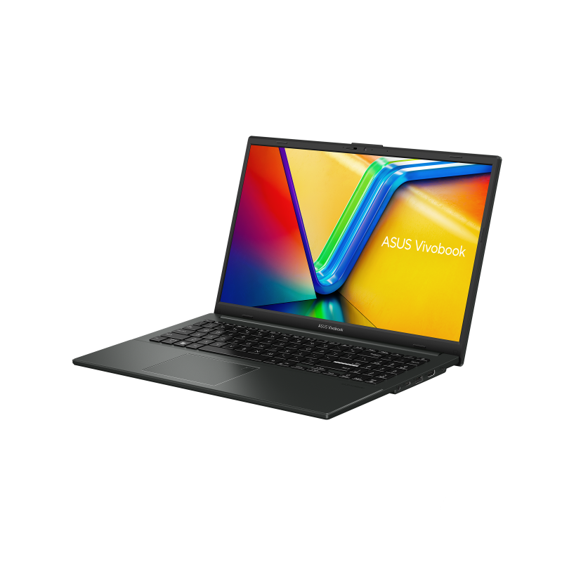 Asus Vivobook Go 15 OLED (E1504F), 15.6" OLED Display, AMD Ryzen™ 5 7520U, 16GB RAM, 512GB SSD, AMD Radeon™ Graphics, English-Arabic Keyboard, Windows 11 Home, Black, E1504FA-OLEDR5W