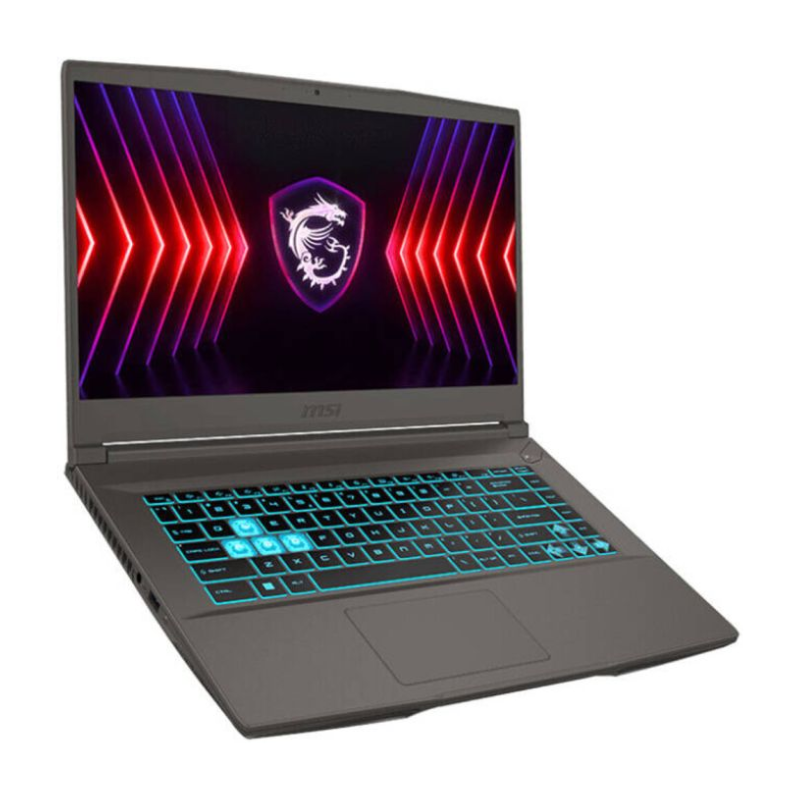 MSI Thin 15 B12UCX, 15.6" FHD IPS Display, Intel® Core™ i5 12450H, 8GB RAM, 512GB SSD, 4GB NVIDIA® GeForce RTX™ 2050 Graphics, English-Arabic Keyboard, Window 11 Home, 9S7-16R831-1660