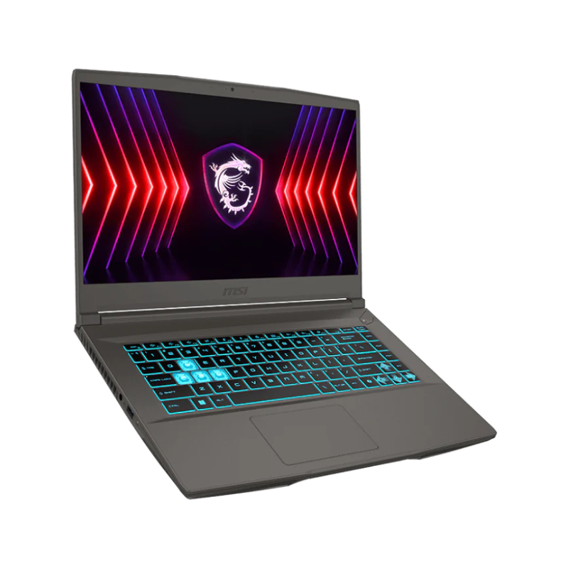 MSI THIN A15 B7VF, 15.6"FHD IPS 144Hz Display, AMD Ryzen 7 7735HS, 16GB RAM, 1T SSD, 8GB NVIDIA RTX4060 Graphics, English-Arabic Keyboard, Window 11 Home, 9S7-16RK11-025