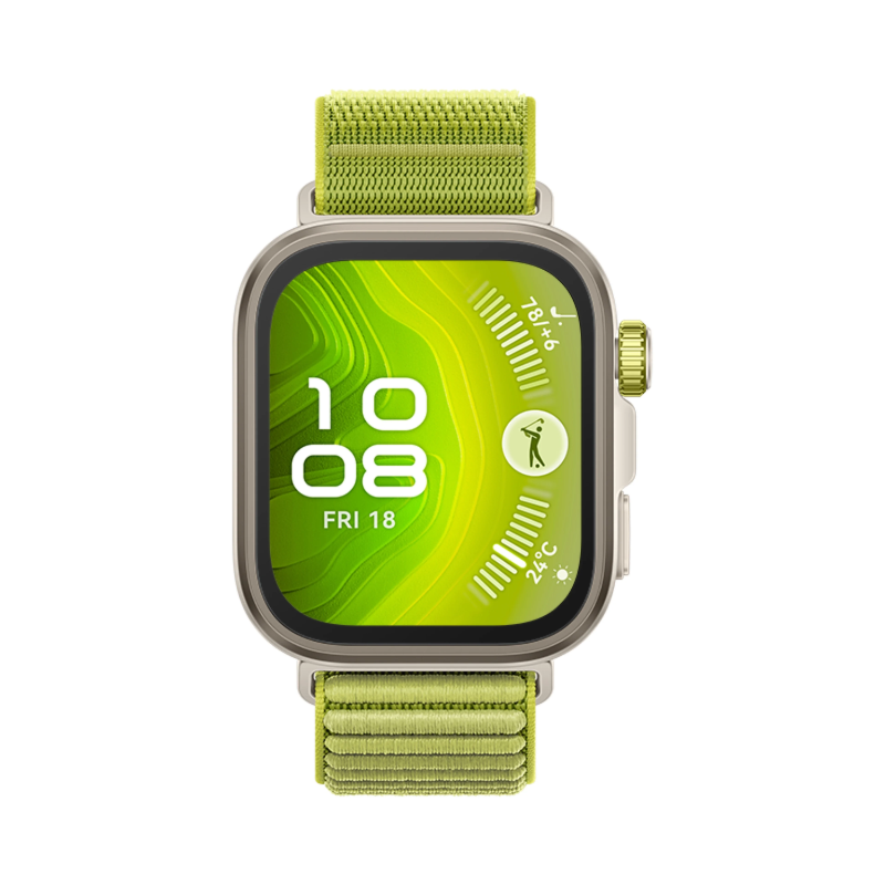 Huawei Watch Fit 4 Pro, 1.82" AMOLED Display, Pro-Level Outdoor Sports, Sapphire Glass & Titanium, Golf Courses Map, p to 10-Day Battery Life, UAE Version